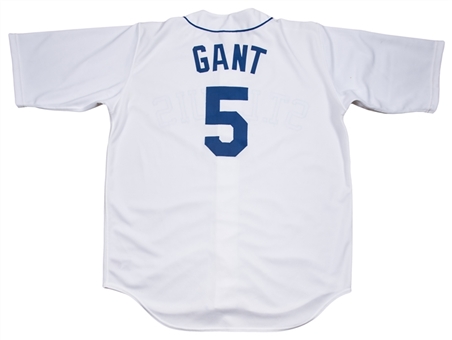 1997 Ron Gant Game Used St. Louis Cardinals "St. Louis Stars" Turn Back The Clock Jersey Used on 7/4/97 (MEARS A10)